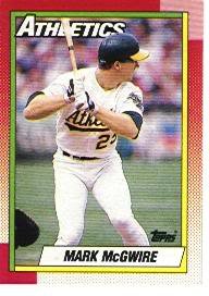 1990 Topps #690 Mark McGwire