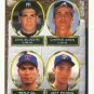 1993 Topps #529 Dave Silvestri/Chipper Jones/Benji Gil/Jeff Patzke