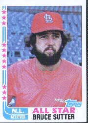 1982 Topps #347 Bruce Sutter AS