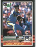 1985 Leaf # 56 Mark Langston