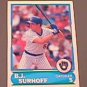 1988 Score Young Superstars I #8 B.J. Surhoff