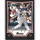 2009 Bowman #166 Delmon Young 2009 Bowman #166 Delmon Young