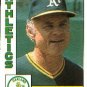 1984 Topps #531 Steve Boros
