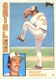 1984 Topps #631 Dennis Martinez