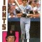 1984 Topps #663 Johnnie LeMaster