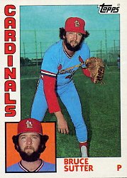 1984 Topps #730 Bruce Sutter