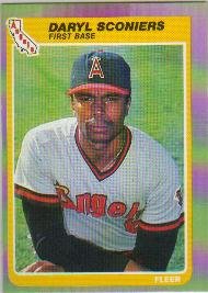 1985 Fleer #312 Daryl Sconiers