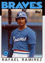 1986 Topps #107 Rafael Ramirez
