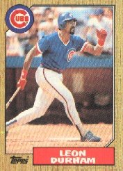 1987 Topps #290 Leon Durham