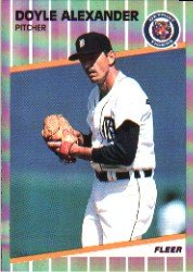 1989 Fleer #128 Doyle Alexander