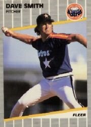 1989 Fleer #369 Dave Smith