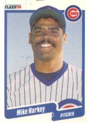 1990 Fleer #33 Mike Harkey