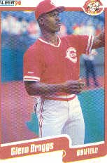 1990 Fleer Update #11 Glenn Braggs ( Baseball Cards )