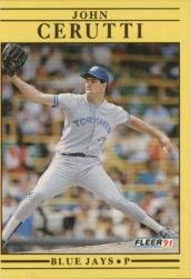 1991 Fleer #172 John Cerutti