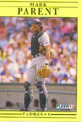 1991 Fleer #538 Mark Parent