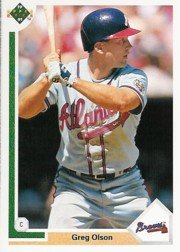 1991 Upper Deck #303 Greg Olson