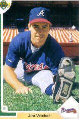 1991 Upper Deck #604 Jim Vatcher RC
