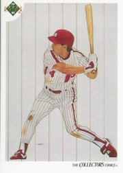 1991 Upper Deck #97 Len Dykstra