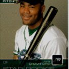 2003 Upper Deck First Pitch #30 Carl Crawford SR - Tampa Bay Devil Rays (Star Rookie / Prospect)(Bas