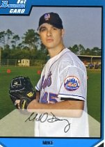 2007 Bowman Chrome Prospects #BC40 Mike Devaney