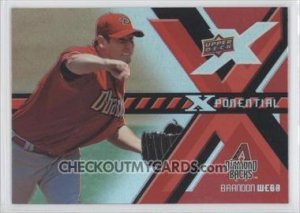 2008 Upper Deck X Xponential #BW Brandon Webb