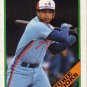 1988 Topps #50 Hubie Brooks ( Baseball Cards )