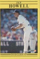 1991 Fleer #209 Jay Howell