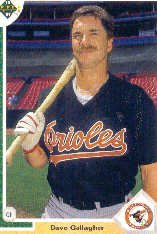 1991 Upper Deck #508 Dave Gallagher