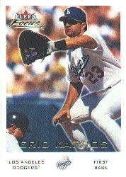 2001 Fleer Focus #30 Eric Karros
