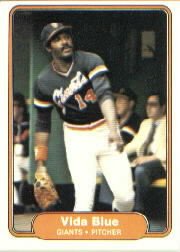 1982 Fleer #384 Vida Blue