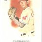 2010 Topps Allen and Ginter #155 Carlos Carrasco (RC) - Cleveland Indians (RC - Rookie Card)(Basebal