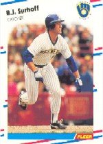 1988 Fleer 175 B.J. Surhoff