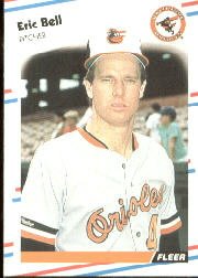 1988 Fleer 555 Eric Bell