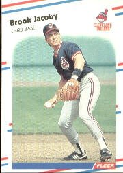 1988 Fleer 612 Brook Jacoby
