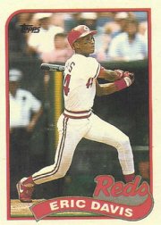 1989 Topps #330 Eric Davis ( Baseball Cards )
