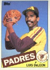 1985 Topps #689 Luis DeLeon