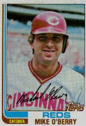 1982 Topps #562 Mike O'Berry