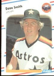1988 Fleer 457 Dave Smith