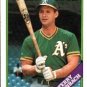 1988 Topps 551 Terry Steinbach