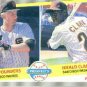 1989 Fleer 642 Brad Pounders RC/Jerald Clark RC
