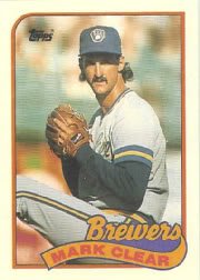 1989 Topps 63 Mark Clear