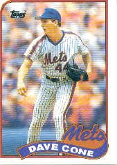 1989 Topps 710 David Cone