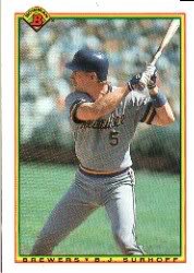 1990 Bowman 393 B.J. Surhoff