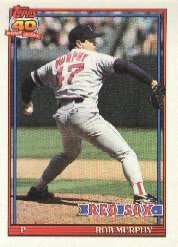 1991 Topps 542 Rob Murphy