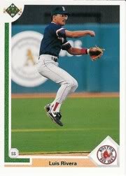 1991 Upper Deck 182 Luis Rivera