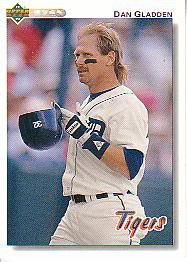 1992 Upper Deck 737 Dan Gladden