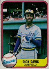 1981 Fleer #527 Dick Davis