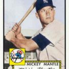 2006 Topps Rookie of the Week #1 Mickey Mantle 52 2006 Topps Rookie of the Week #1 Mickey Mantle 52