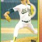 1990 Topps #328 Curt Young