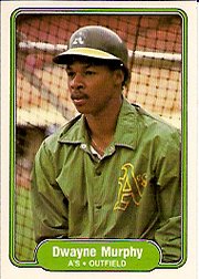 1982 Fleer 101 Dwayne Murphy